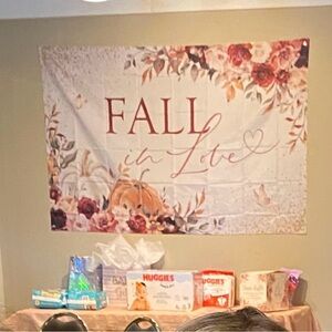 Fall in Love Floral Wall Tapestry